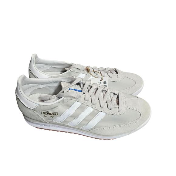 Adidas SL72 RS Originals Grey JI1281 Men's Size 9 Retro New in Box - Picture 2 of 9